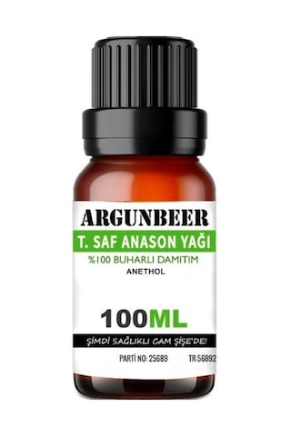 Argunbeer Saf Anason Yağı 100 G Argunbeer Saf Anason Yağı 100 G