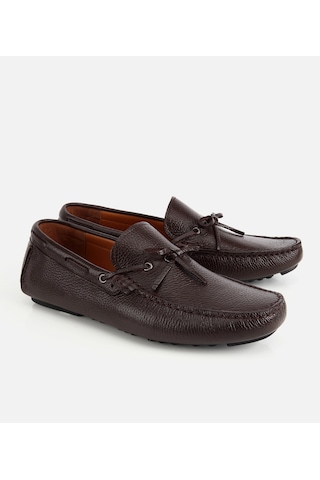 Hotiç Erkek Deri Kahverengi Fiyonk Detaylı Günlük Loafer 02ayh319940a480 02ayh319940a480 Kahverengi