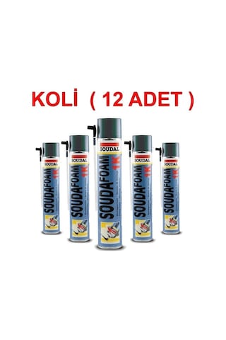 Soudal Köpük 600 Gr 12 'li