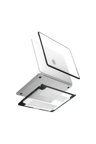 Apple Uyumlu MacBook Air 13.6 2681/3113/3240 2022-2024-2025 Kılıf Venture Hybrid Serisi Koruyucu Kapak Çok Renkli