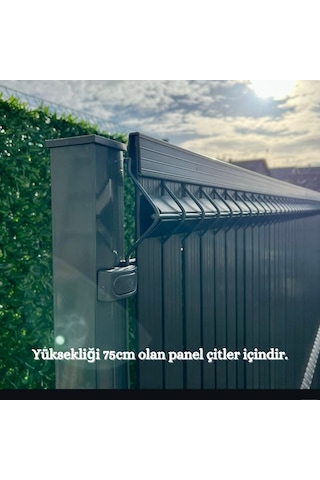 Bahçe Çiti Kaplama Bahçe Çiti Seperatörü Euro Panel Tel Kaplama