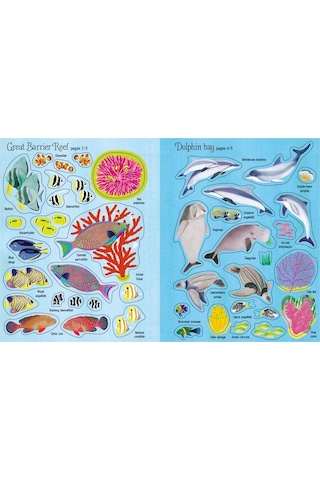 First Sticker Book Coral Reef - Usborne Publishing