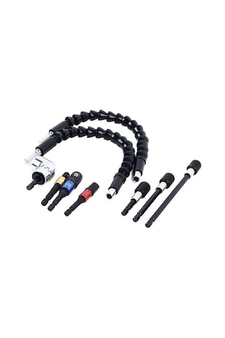 Besthome1 Mükemmel Otomotiv & Ev Tamiri İçin Çok Fonksiyonlu Esnek Şaft Matkap Uzatma Seti