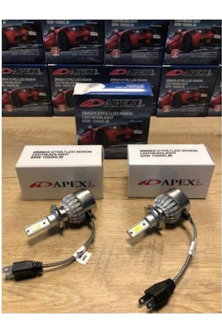 Xenon H7 Led Xenon Şimşek Etkili 10800 Lümen 6000k Yüksek Aydınlatma Gücü Xenon H7 Led Xenon Şimşek Etkili 10800 Lümen 6000k Yüksek Aydınlatma Gücü