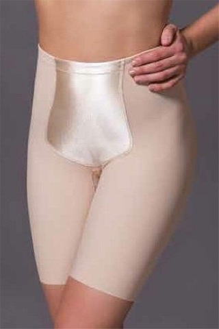 Magic Form Kadın Ten Dikişsiz Normal Bel Paçalı Korse 1653 Ten