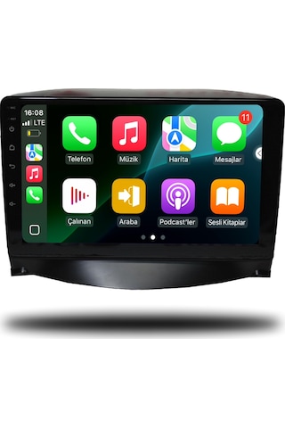 Carplayer Peugeot 207 2006-2012 Uyumlu Android Multimedya 6gb Ram 64gb Hafıza