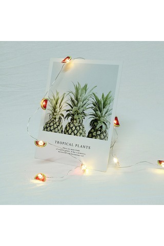 Vkemall Çocuk Odası Dekorasyonu İçin 20 Led Muz Tipi Sadık Isı Beyazı Bakır Tel Işık Zinciri Pil Dahil Değil Diğer