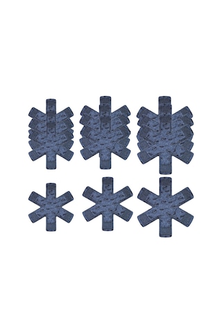 Suntek Magideal 12 Adet Kaymaz Ped Pot Tava Koruyucular Yapışmaz A-gri