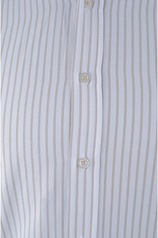 Cengiz İnler İnce King Çizgi Slim Fit Erkek Gömlek 001