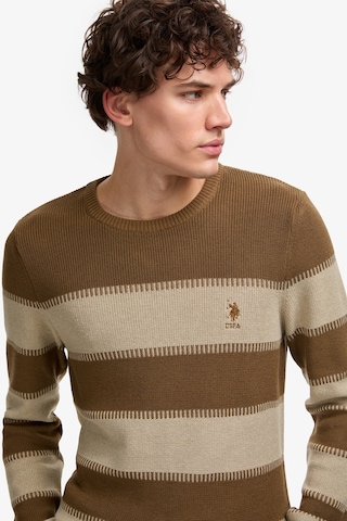 U.S. Polo Assn. U.s. Polo Assn. Erkek Haki Kazak /triko 50307846-vr027