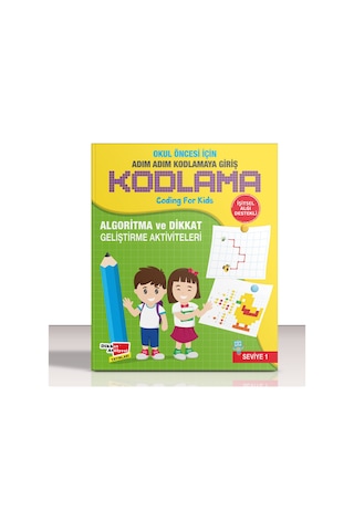 Okul Öncesi Kodlama Adım Adım Kodlamaya Giriş Dikkat Atölyesi