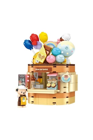 P881201 Panlos Teddy Bear Koleksiyonu Dondurma Dünyası 354 Parça Block Oyuncak