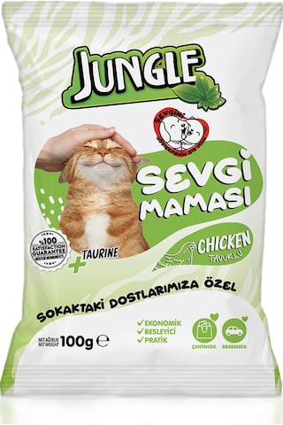 Kedi Sevgi Maması Tavuklu 100 Gr Kedi Sevgi Maması Tavuklu 100 Gr