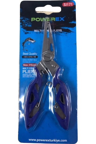 Powerex Multi Fishing Pliers 5'' Blue Balıkçı Pense