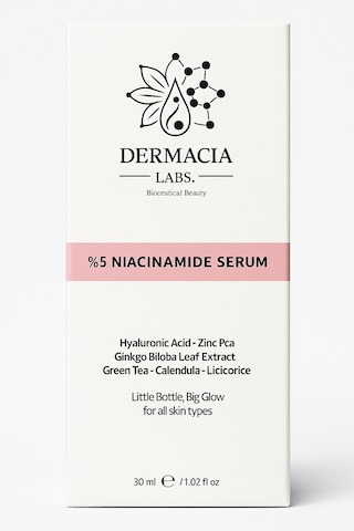 Dermacia Labs Siyah Nokta ve Gözenek Karşıtı %5 Niacinamide Serum 30 ML
