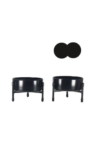 Yılmazel Mama Su Kabı Metal Standı Yüksekliği Ayarlanabilir