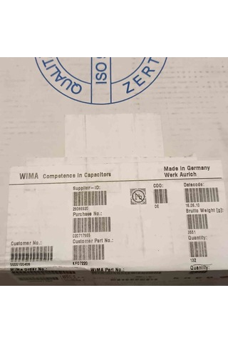 Mkp4j042207e00mysd 2.2mf 630v 37.5mm Wıma Polyester Kondansatör 8 Adet
