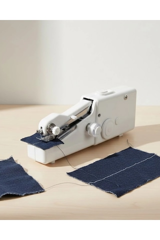 Mey İthalat Pratik Mini Dikiş Makinesi Yeni Başlayanlar İçin Taşınabilir