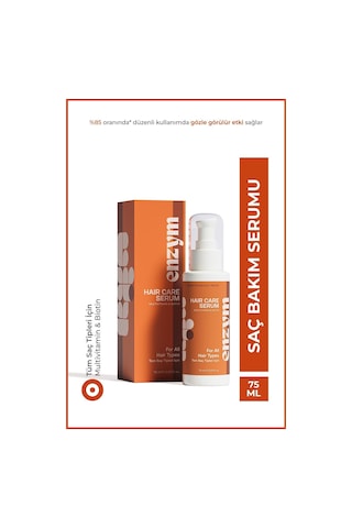 Enzym Cosmetics Multivitamin Saç Bakım Kompleksi Vitamin C Serum 75 ML