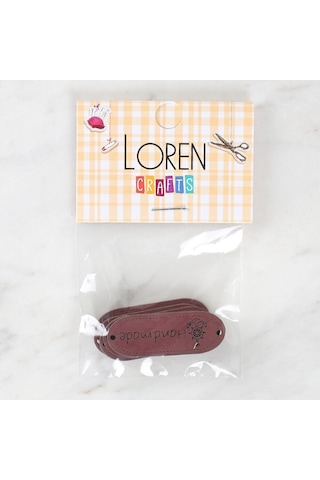 Loren Crafts Handmade Deri Arma 5 Adet - 1590