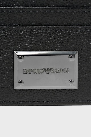 Emporio Armani Deri Logolu Kartlık Erkek Kartlık Em007046 Af13788 Uc001 Siyah SİYAH