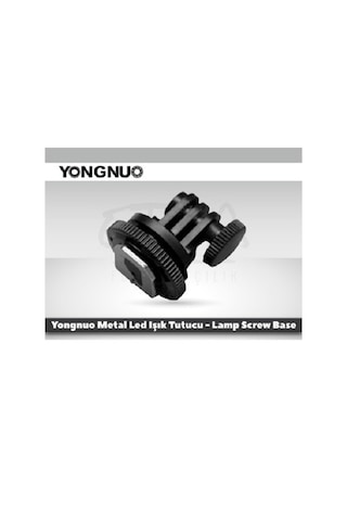 Yongnuo Metal Led Işık Tutucu Lamp Screw Base