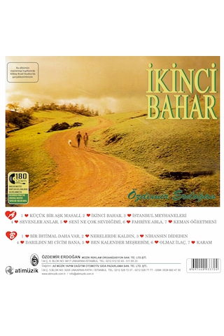 PLAK - ÖZDEMİR ERDOĞAN / İkinci Bahar (Analog Kayıt)