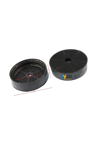 Teka Uyumlu Aspiratör & Davlumbaz Karbon Filtresi 12.5cm