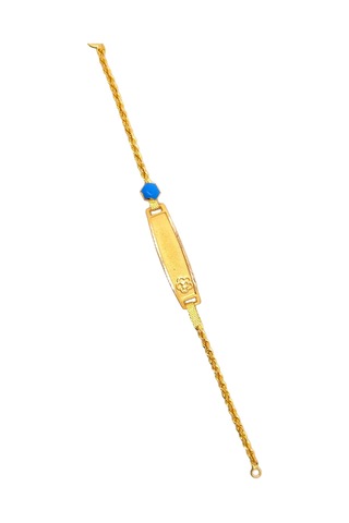 Cigold Taşlı Çocuk Bileklik 14 Ayar Altın 1.54 Gr Oa-c11303029261 Renkli Çok Renkli