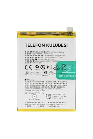 Oppo A12 Uyumlu Batarya Pil Blp673