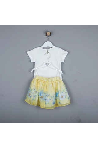 Xo Kids P-003316 Bes 2393 Kız Takım 6-18 Ay Ekru