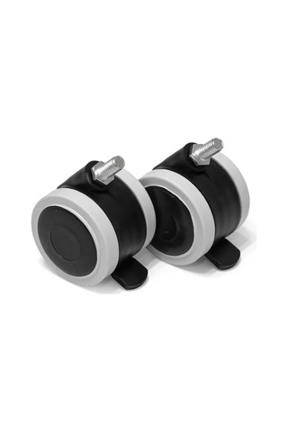 Smikov Mobilya Tekerleği M6 Kauçuk Kaplı 4 Adet 171181924 Siyah