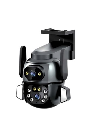 3mp + 3mp Wi-fi Ip Tf Kart Girişli Optik Zoom Kamera