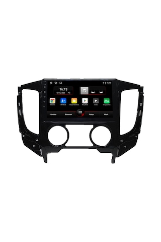 Oskodi Mitsubishi L200 Android Carplay Multimedya 2015-2022 Manuel Klima 2gb Ram + 32gb Hafıza