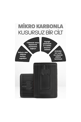 Uraw Gözenek Temizleyici ve Siyah Nokta Karşıtı Mikro Karbon Sabunu 100 G