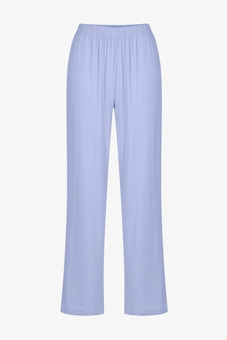 Penti Mavi Emily Rib Gömlek Pantolon Pijama Takımı Mavi