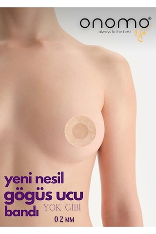 Life Göğüs Ucu Bandı, Göğüs Ucu Kapatıcı 24 Adet Bej