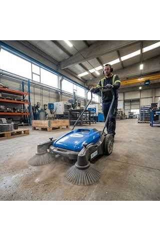 Cleanvac MS1100 Manuel Mekanik Süpürücü