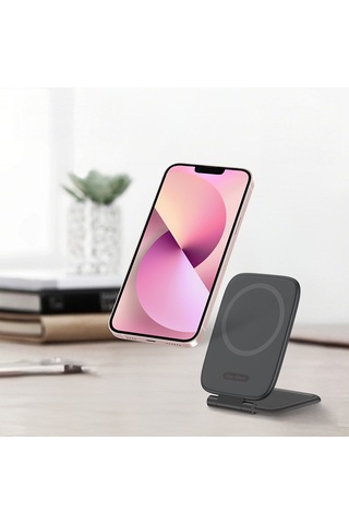 Go Des Gd-hd382 Katlanabilir Magnetik Telefon Tutucu Siyah Siyah