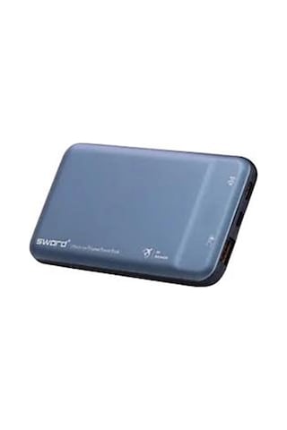 Sword 10f53 10.000mah Gray Hızlı Şarj Powerbank Kdo Diğer