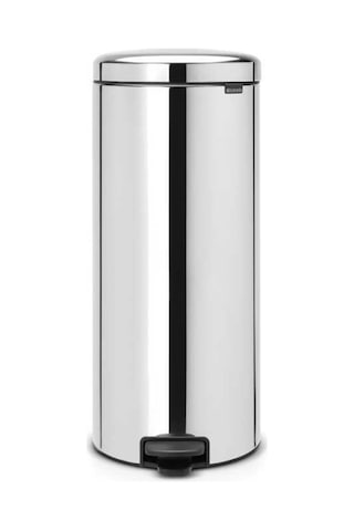 Brabantia Çöp Kutusu 30 Litre Newicon Pedallı Krom 114366 Gri