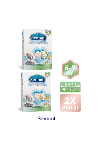 Senimil 2 Bebek Devam Sütü 250 G 2 Adet