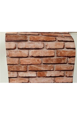3 Boyutlu Tuğla Desenli Duvar Kağıdı (449401033)