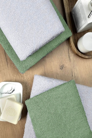 4 Lü Banyo Havlusu Takımı Soft Büyük Havlulu Pamuklu Havlu Seti 90x150 Cm Beyaz 001