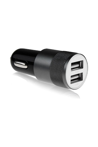 Tüm Araçlara Uyumlu Çift Usb Girişli Çakmaklık Şarj Cihazı