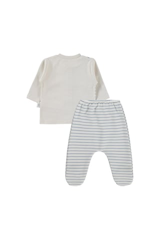 Civil Baby Teddy 10'lu 0-24 Ay Zıbın Setleri - Mavi