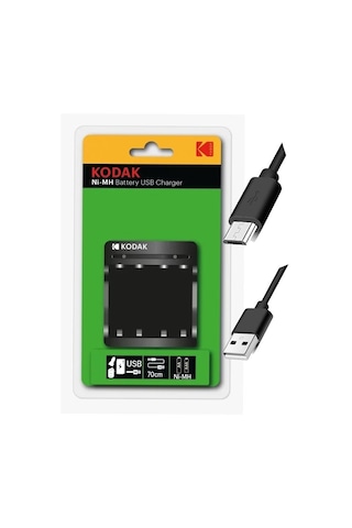 Pil Şarj Aleti Cihazı Usb Kablolu 4 Adet Kalem Pili Aa 2600 Mha Dolabilen Pil 4 Lü 1 Paket Doldurulabilen