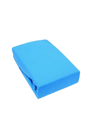 Altın Karma Havlu Lastikli Çarşaf Takımı 180x200 Cm 2 Adet 50x70 Cm Yastık Kılıfı Turkuaz