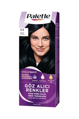115 Ml Gece Mavisi Saç Boyası, Pentanol Ve Besleyici Yağlarla