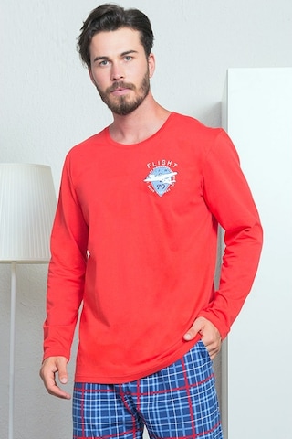 Gazzaz Erkek Süprem Penye Uzun Kol Cepli Oyaka Pijama Takım 3120K